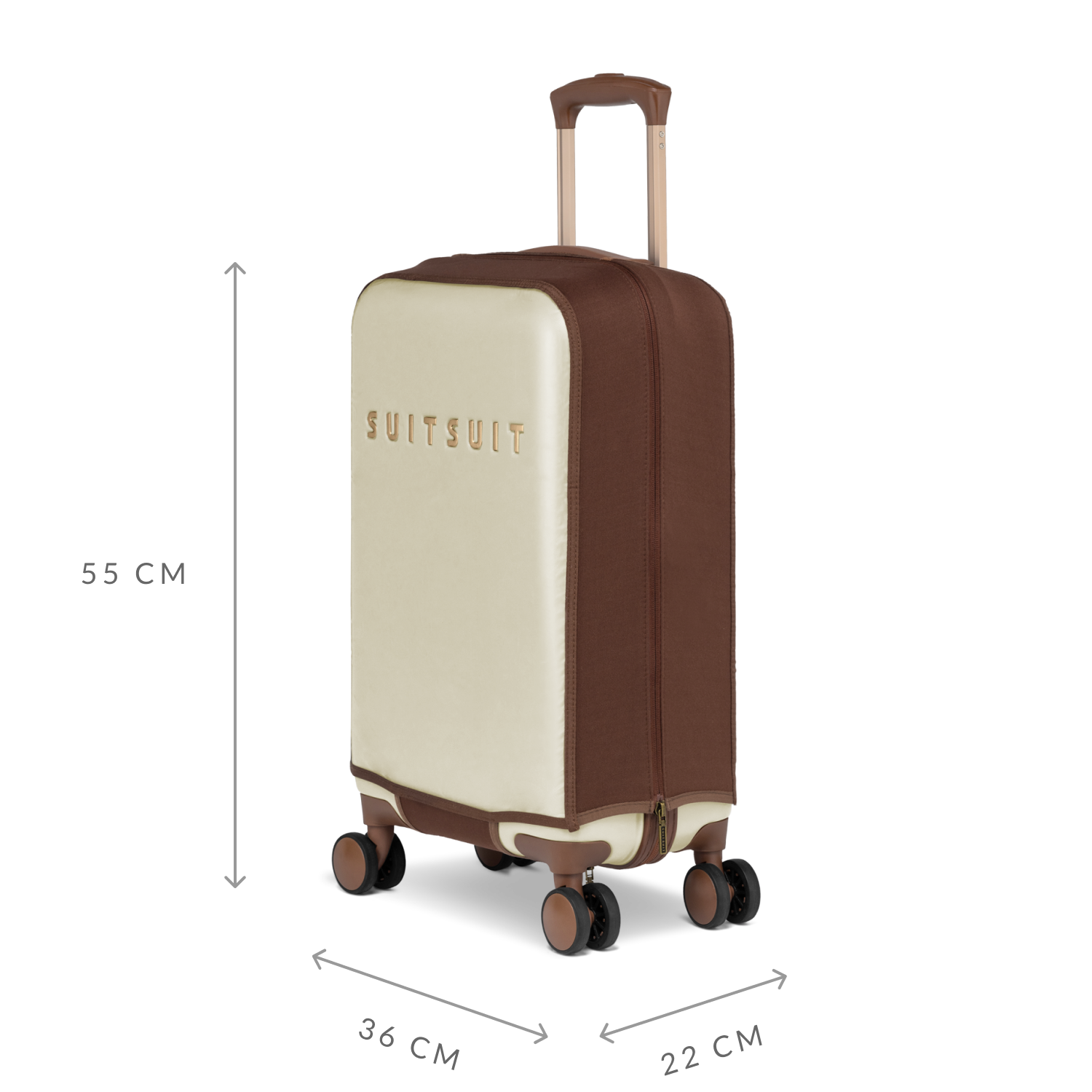 Fab Seventies - Burned Caramel - Protection Cover (55 cm)