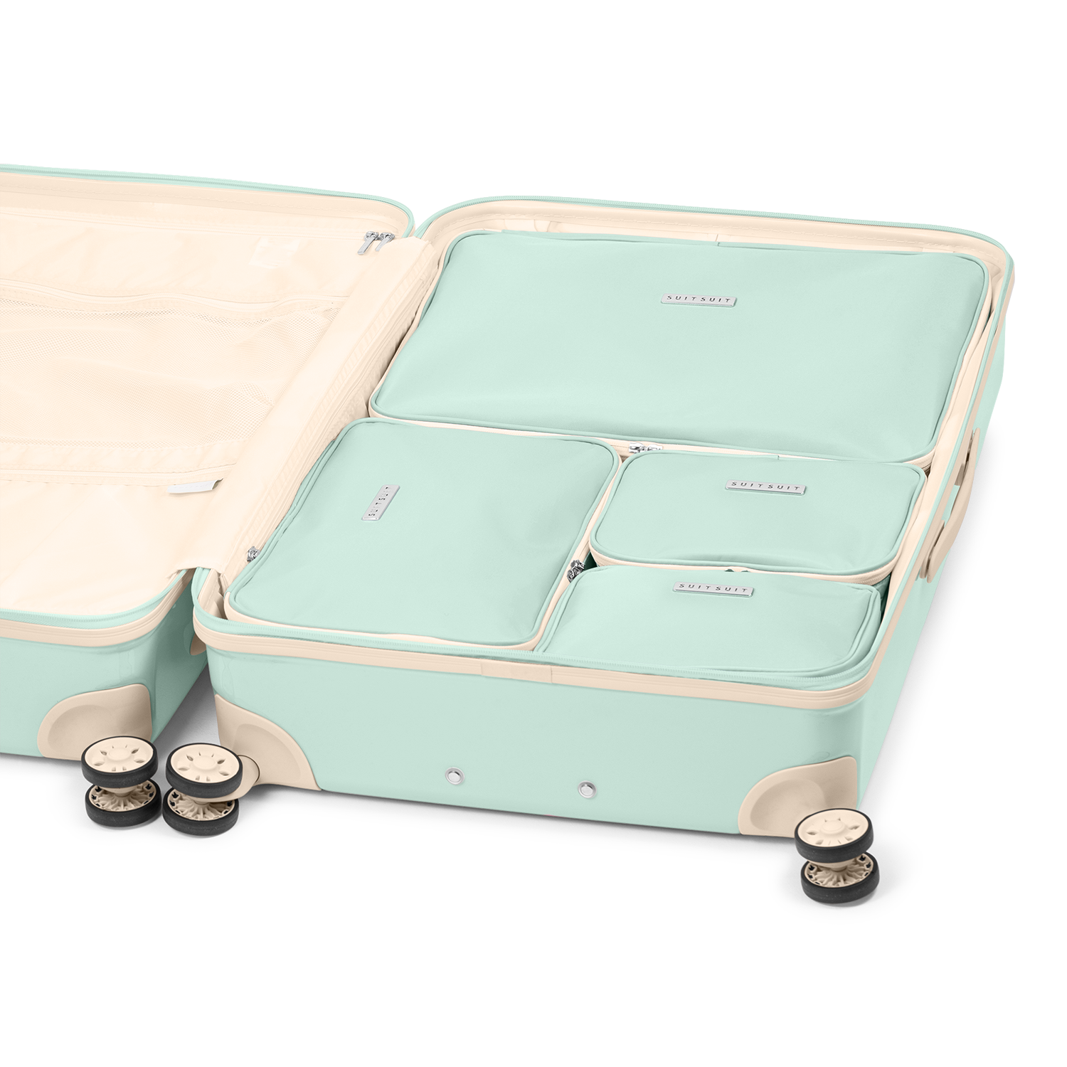 Fabulous Fifties - Luminous Mint - Packing Cube Set (76 cm)