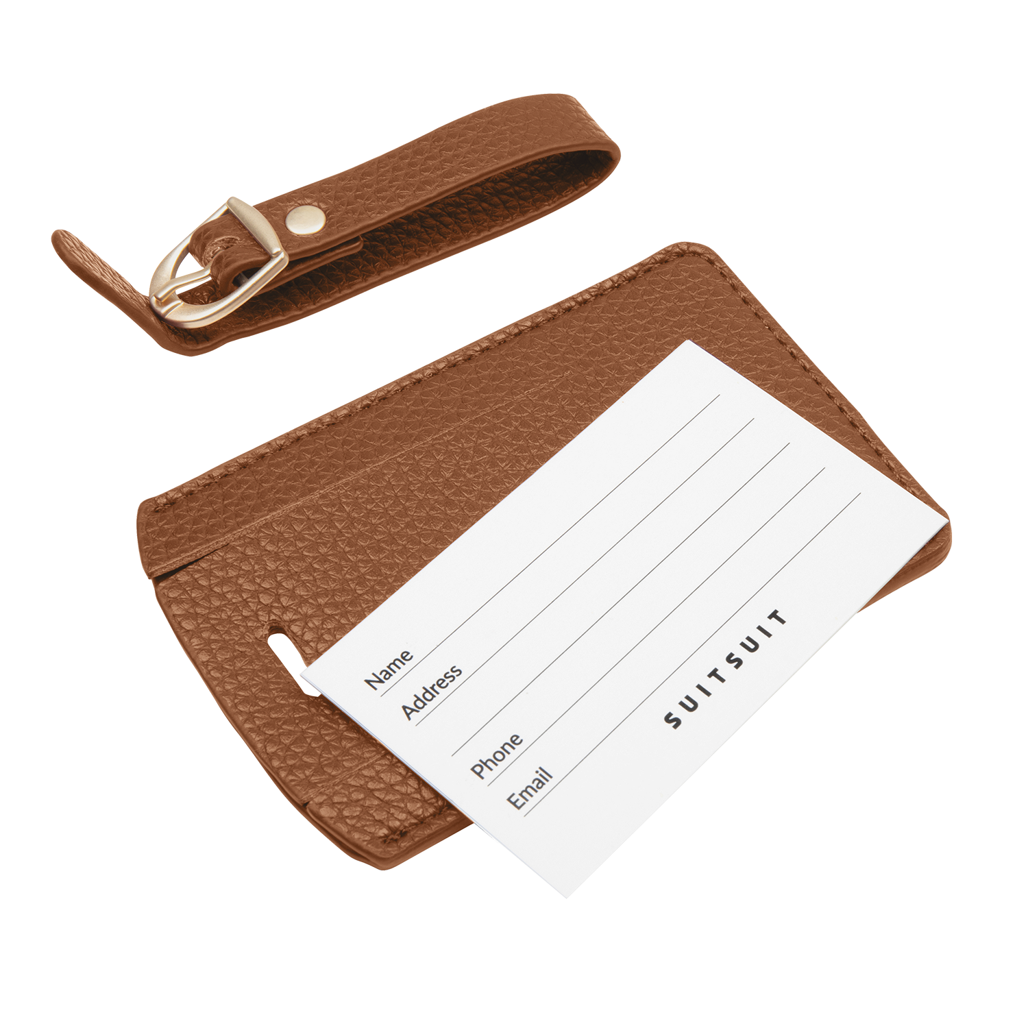 Fab Seventies - Camel - Luggage Tag