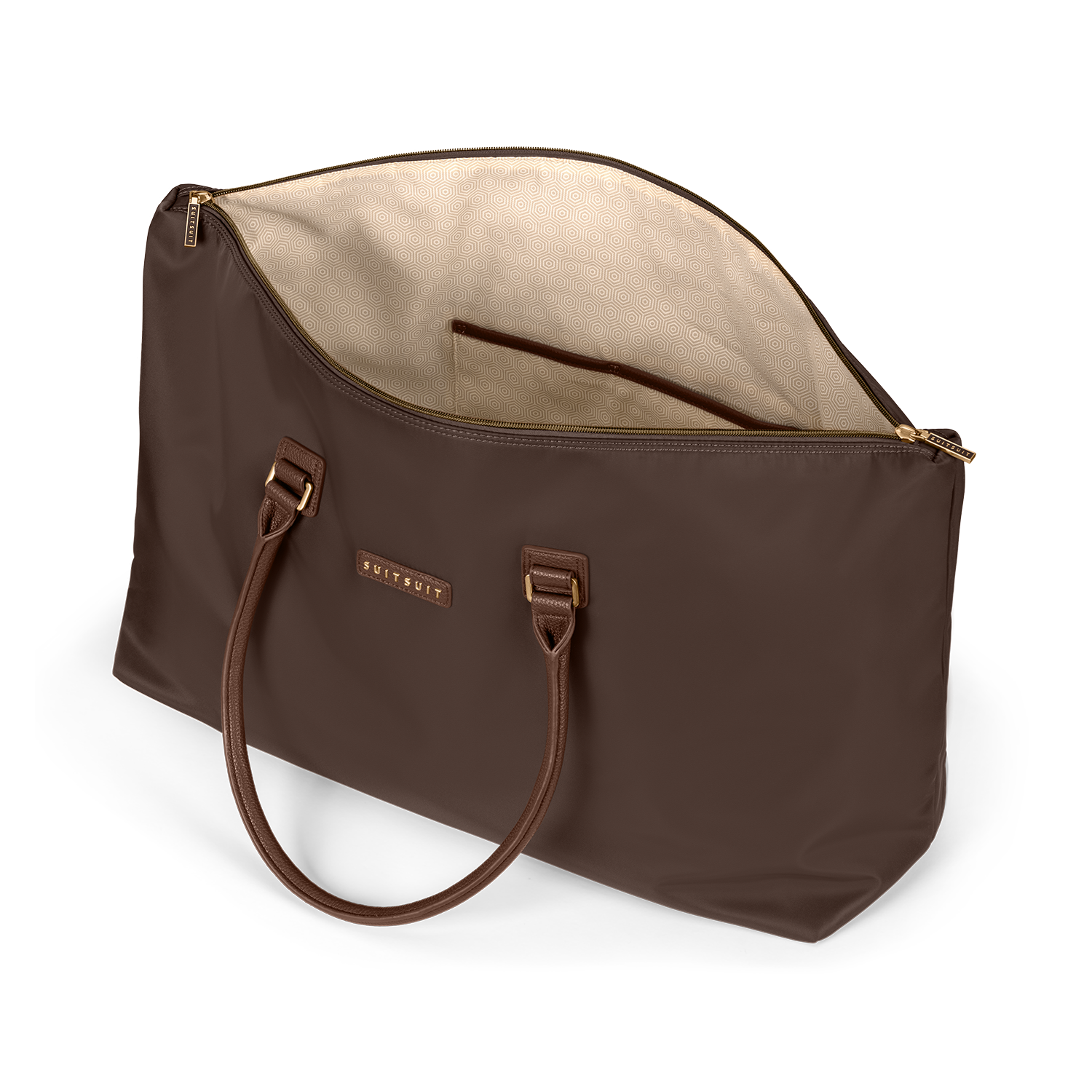 Fab Seventies - Cocoa Brown - Travel Tote