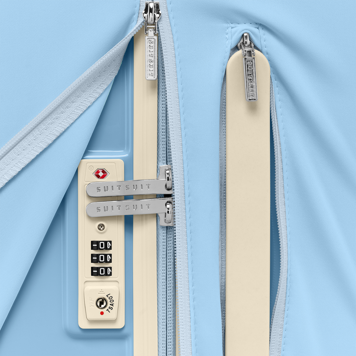 Fabulous Fifties - Chambray Blue - Protection Cover (66 cm)