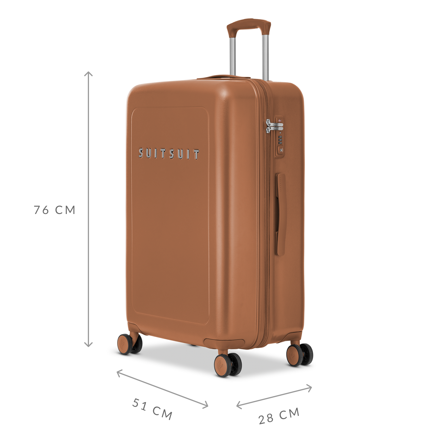 Natura - Maroon Oak - Check-in (76 cm)