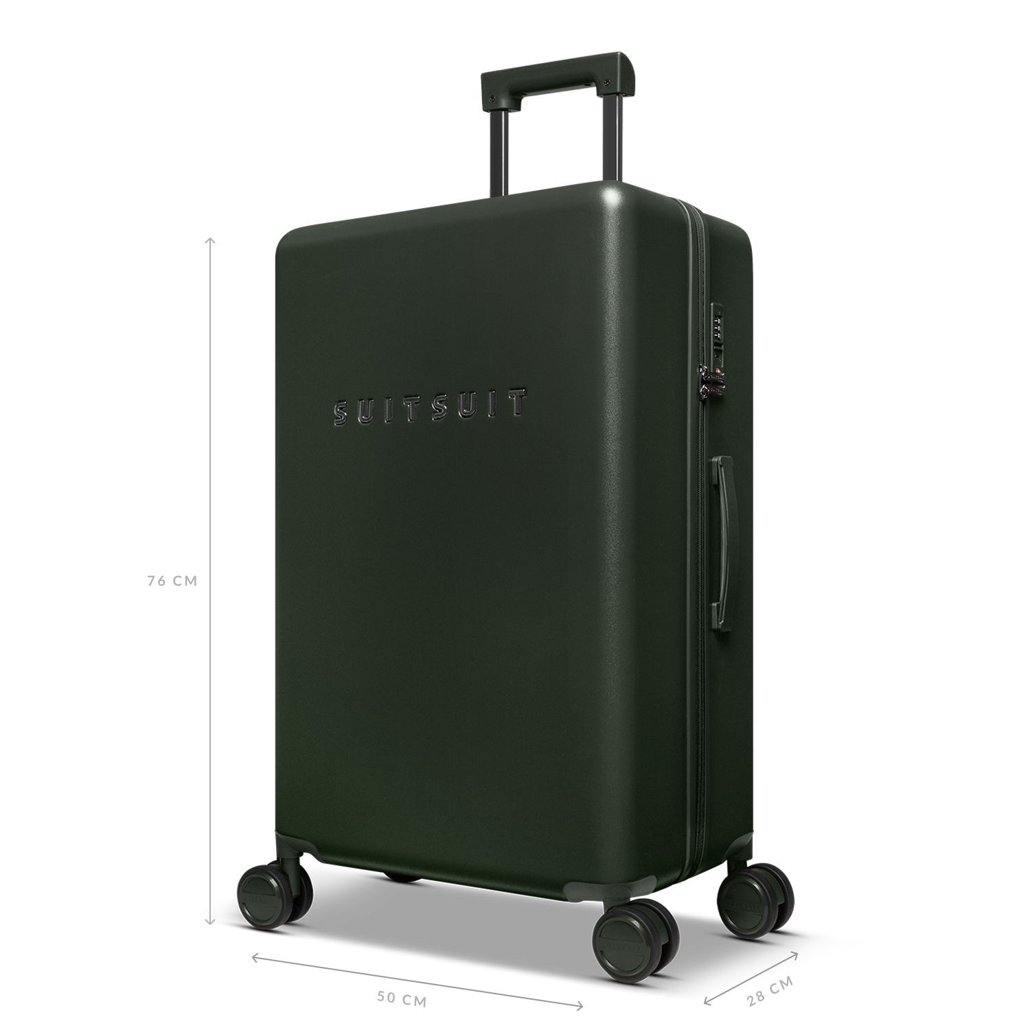 Mystique - Dark Olive - Check-in (76 cm)