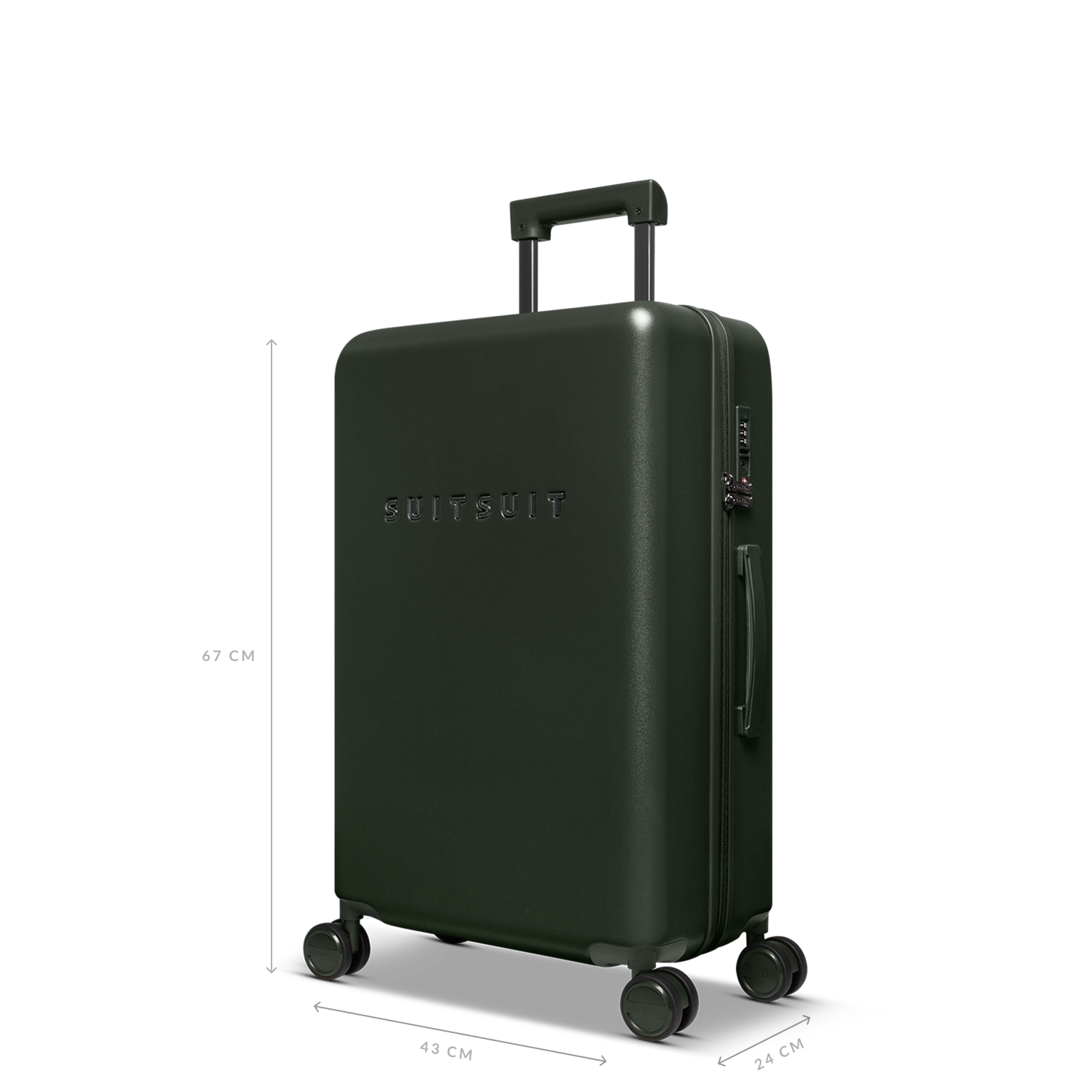 Mystique - Dark Olive - Check-in (66 cm)