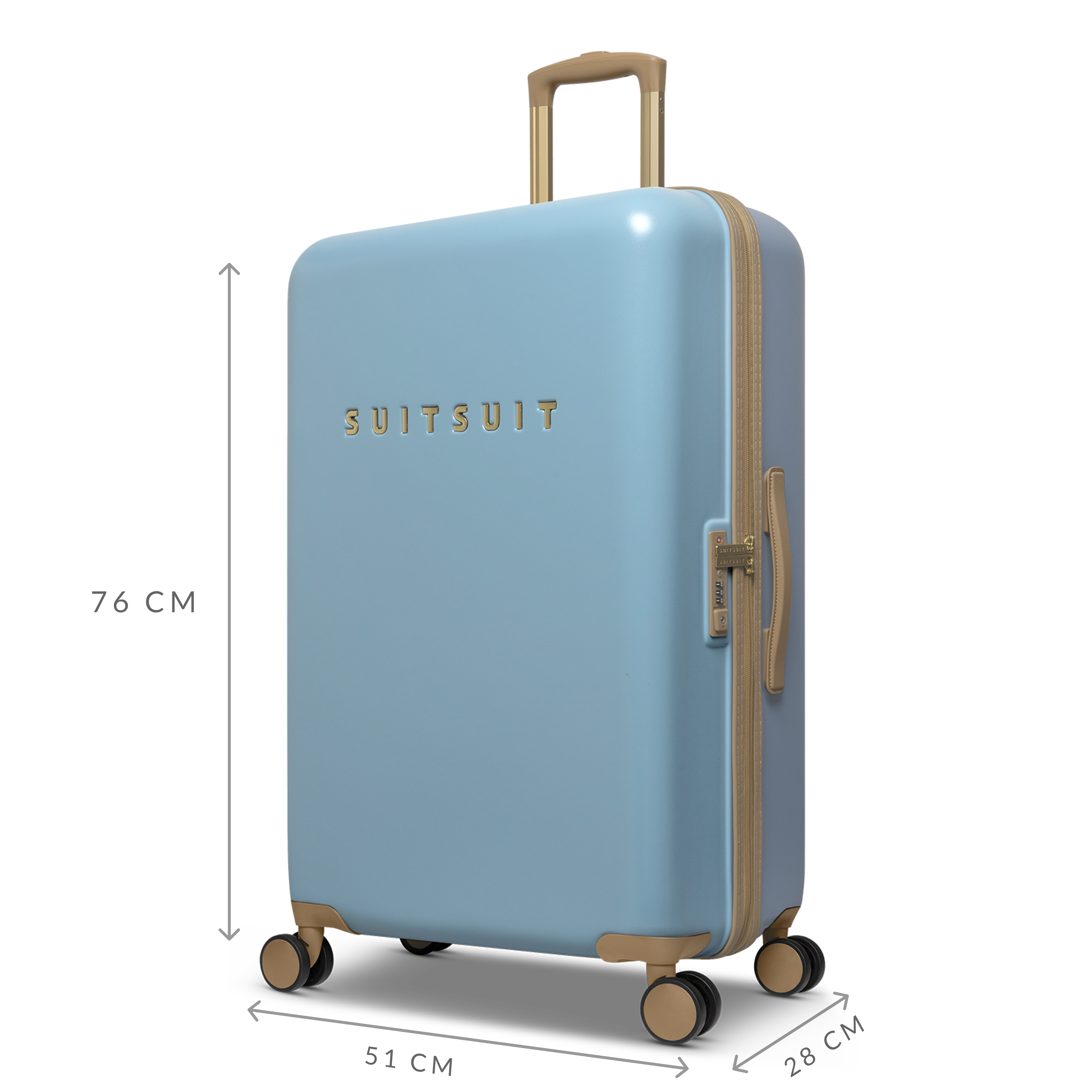 Fusion - Borrowed Blue - Check-in (76 cm)