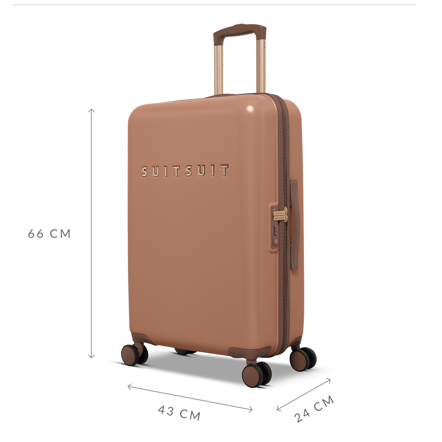 Fab Seventies - Italian Clay - Check-in (66 cm)