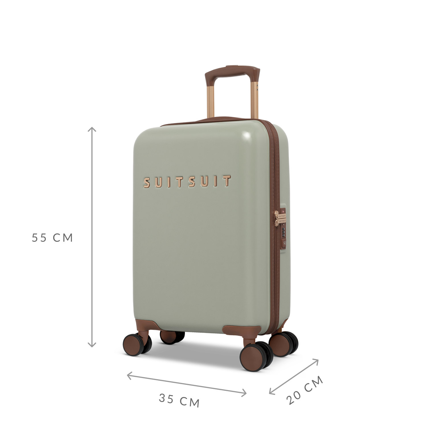 Fab Seventies - Sustained Grey - Carry-on (55 cm)