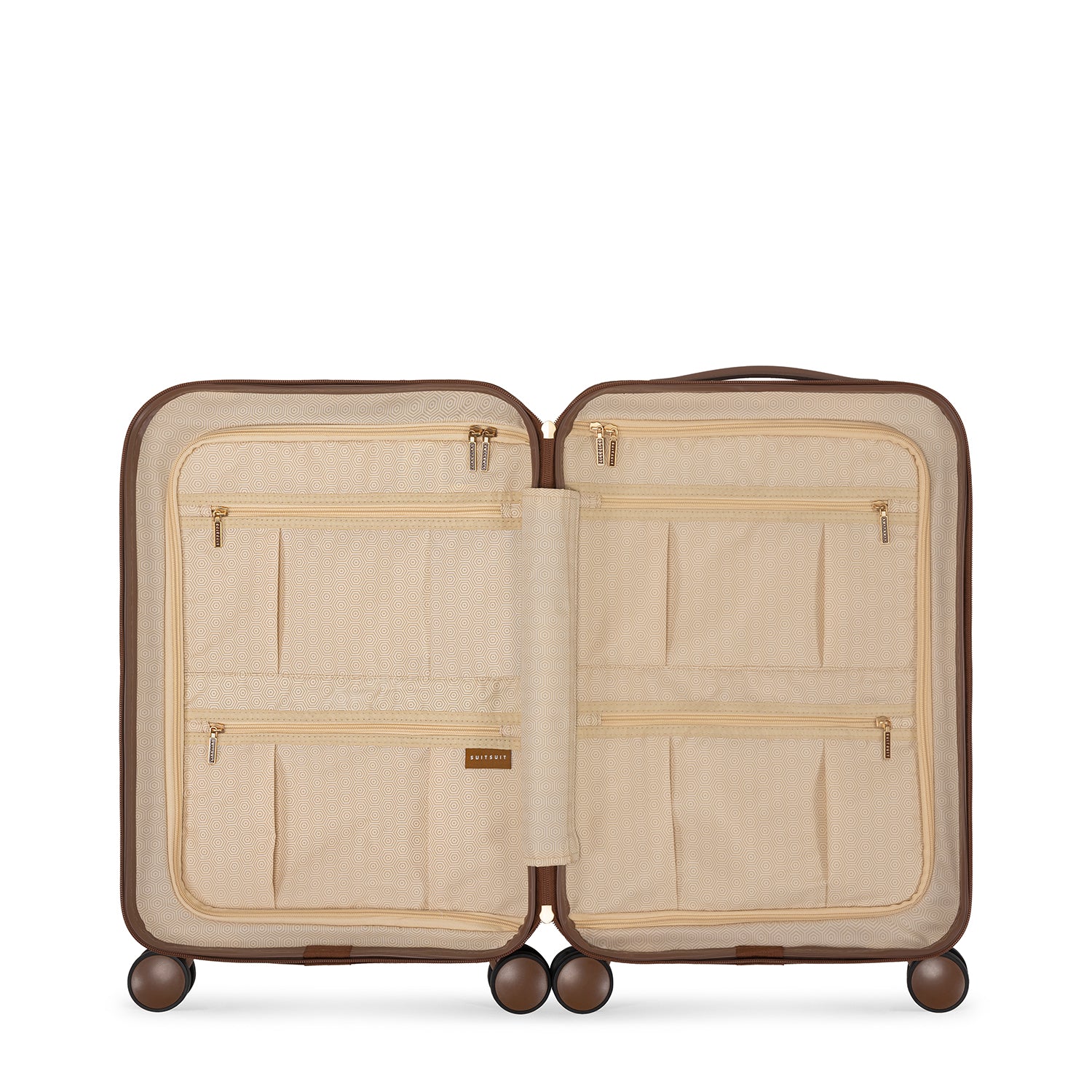 Fab Seventies - Red Ochre - Luggage Set (55/66/76 cm)