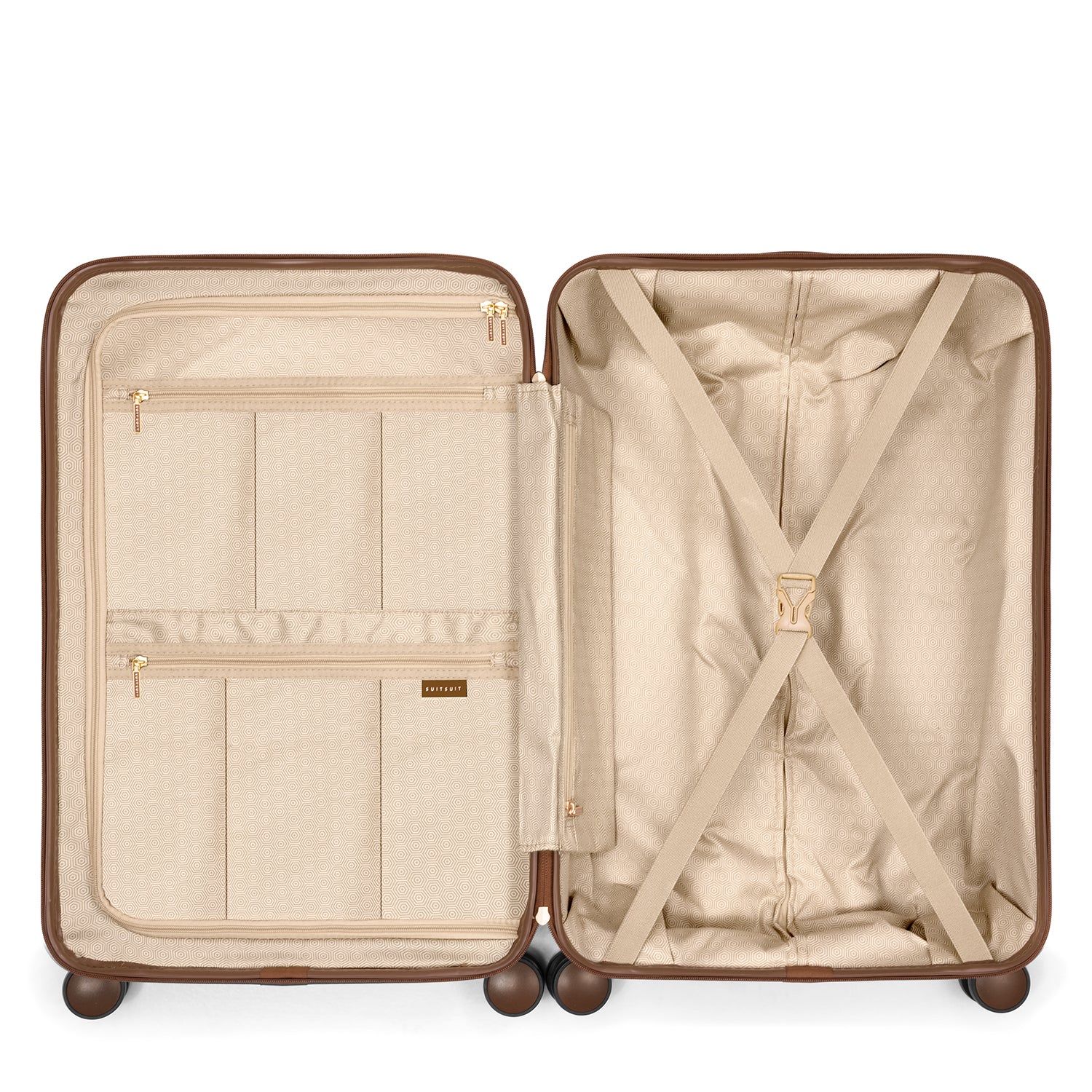 Fab Seventies - Red Ochre - Luggage Set (55/66/76 cm)
