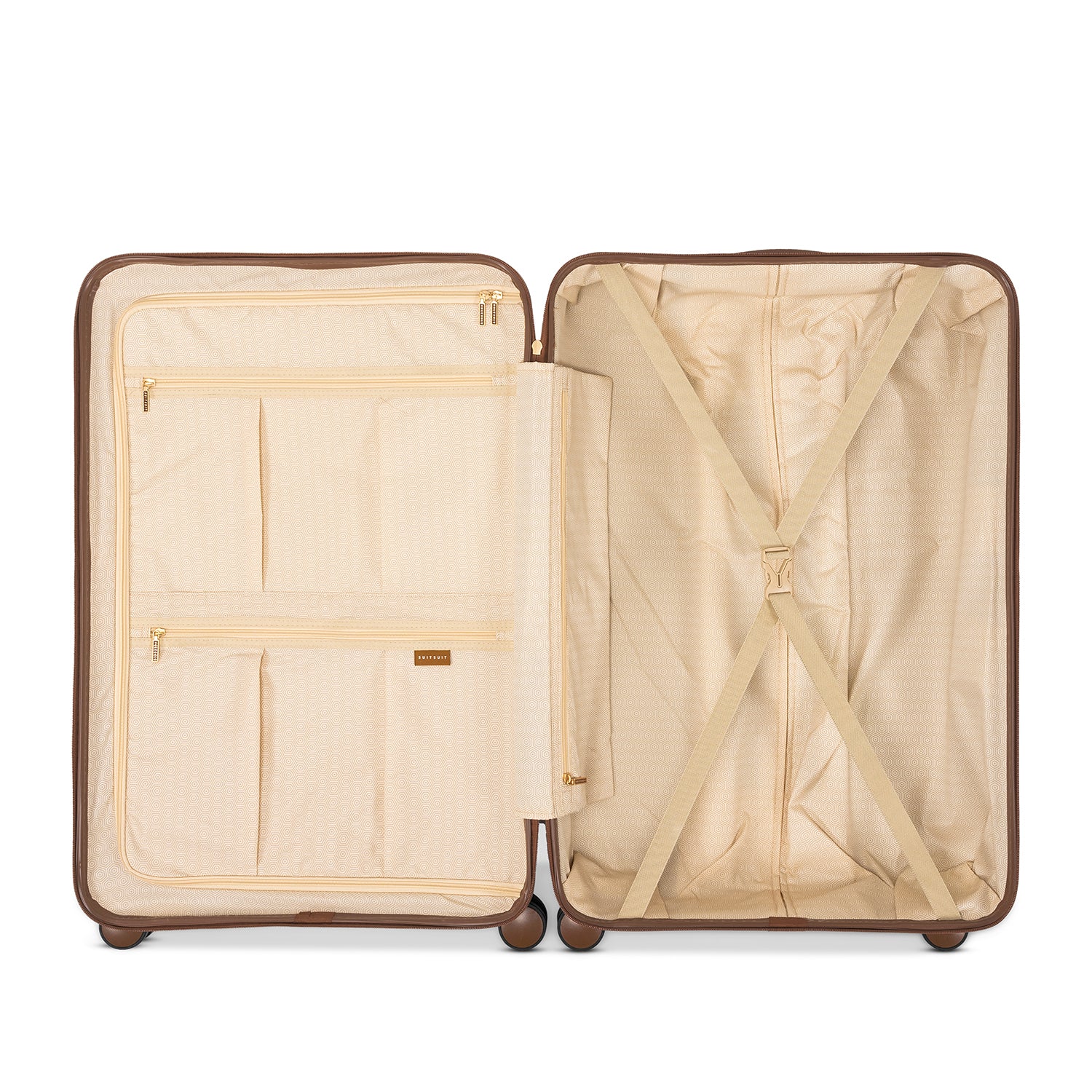 Fab Seventies - Red Ochre - Luggage Set (55/66/76 cm)