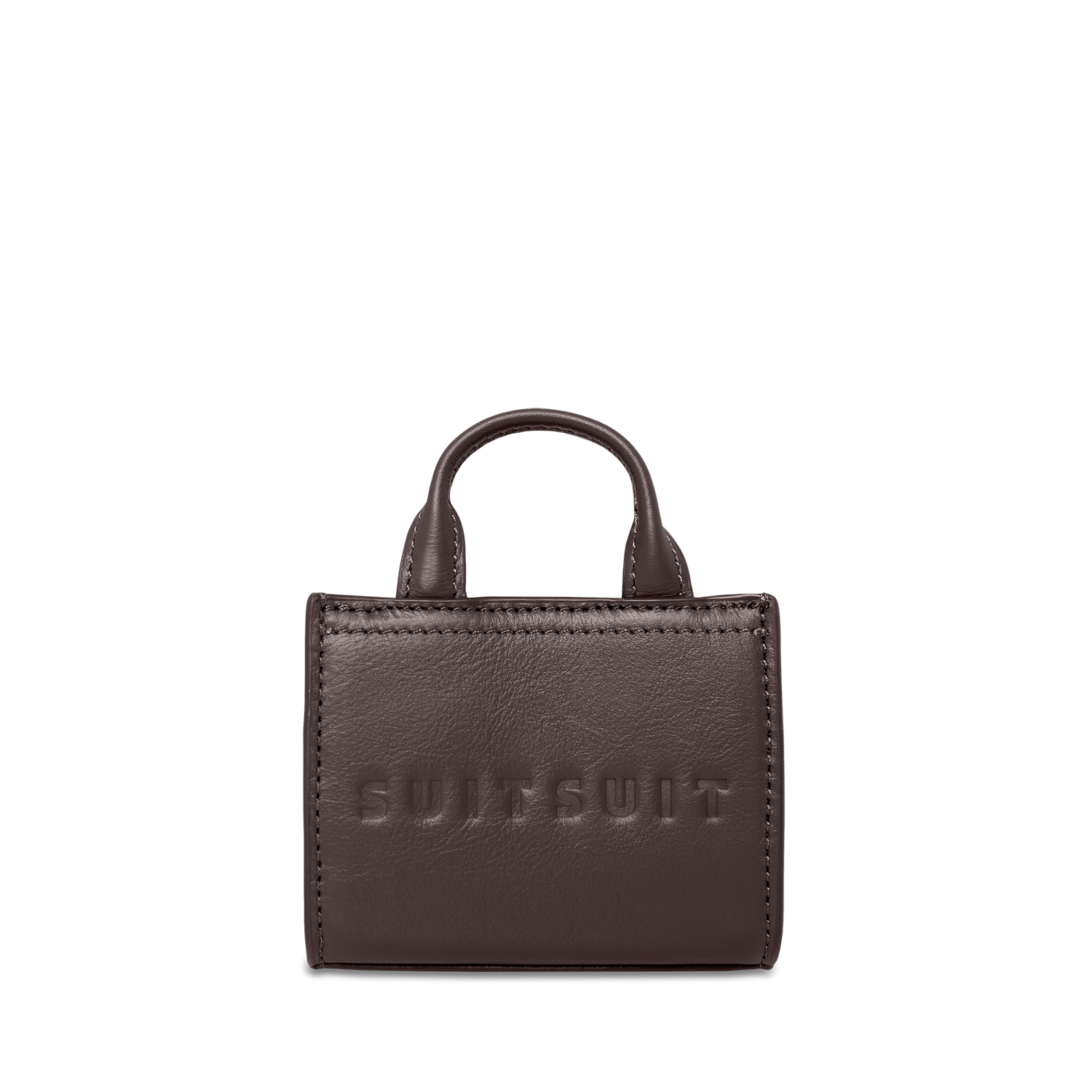 Fab Seventies Special Edition - Chocolate Brown - Micro Cross Body Bag (Smooth Leather)