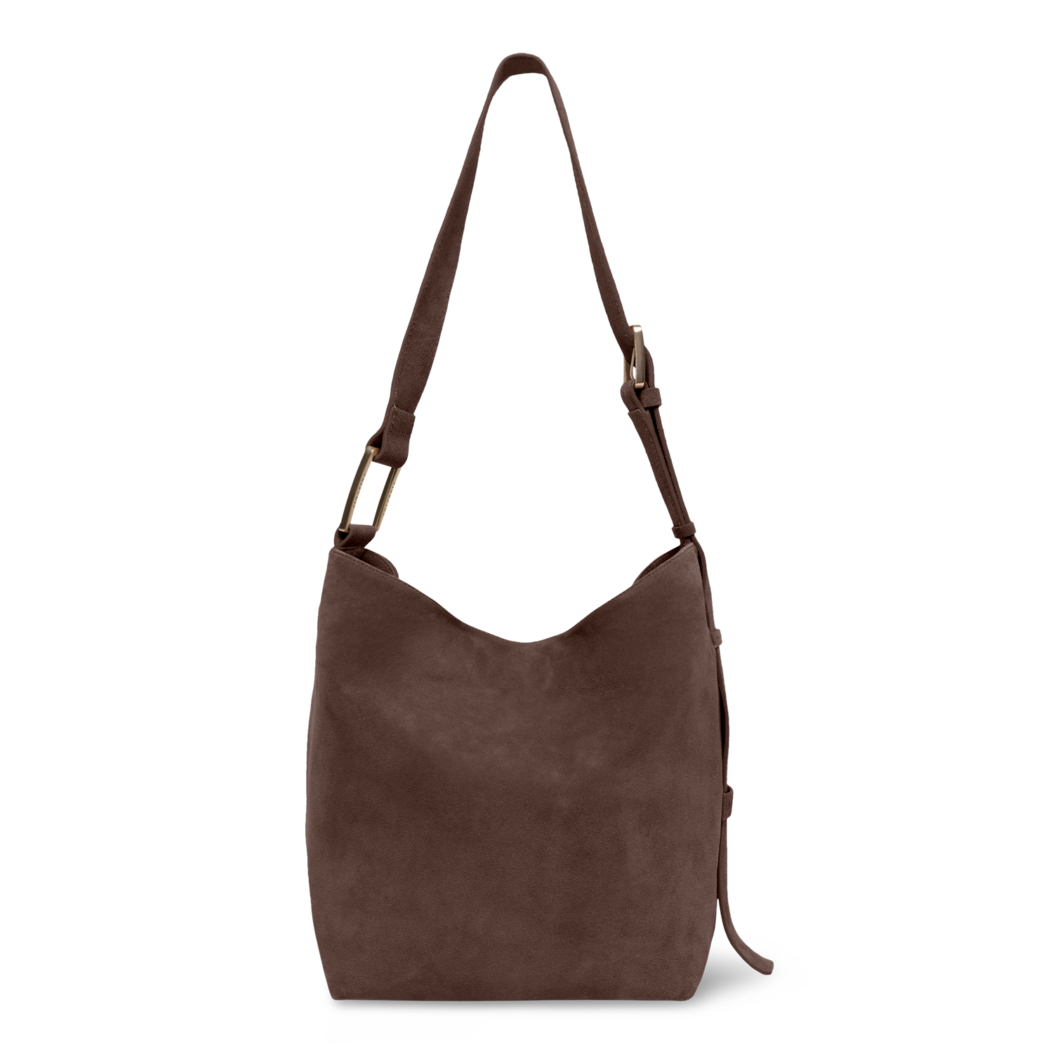 Fab Seventies Special Edition - Chocolate Brown - Slouchy Bag (Suede)