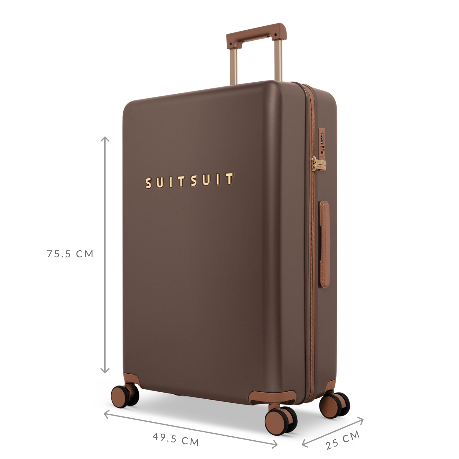 Fab Seventies Special Edition - Chocolate Brown - Duo Set (55/76 cm)