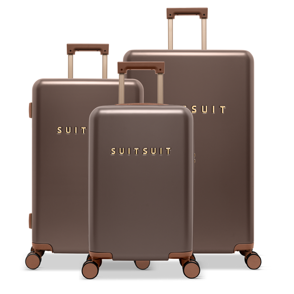 Fab Seventies Special Edition - Chocolate Brown - Trio Set (55/66/76 cm)