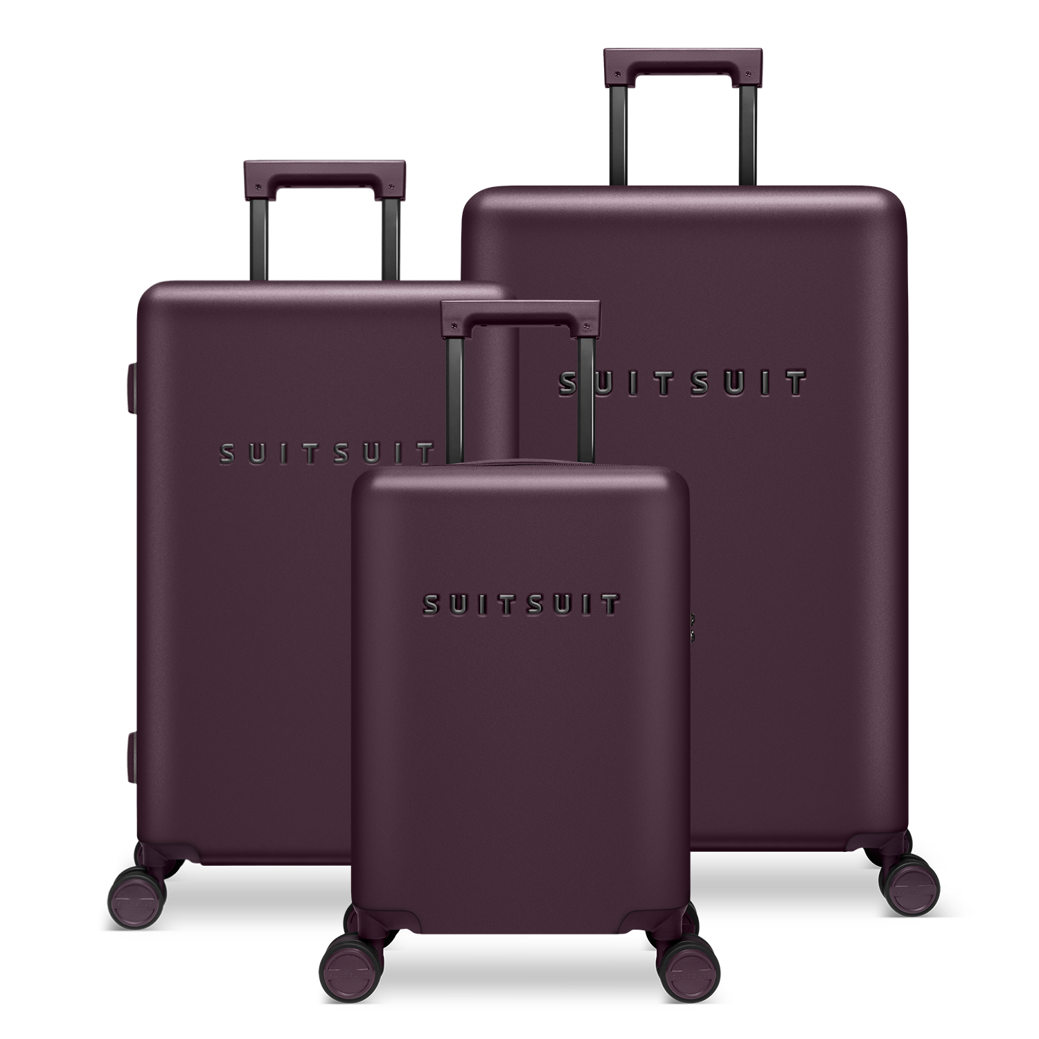 Mystique - Cherry Lacquer - Luggage Set (55/66/76 cm)