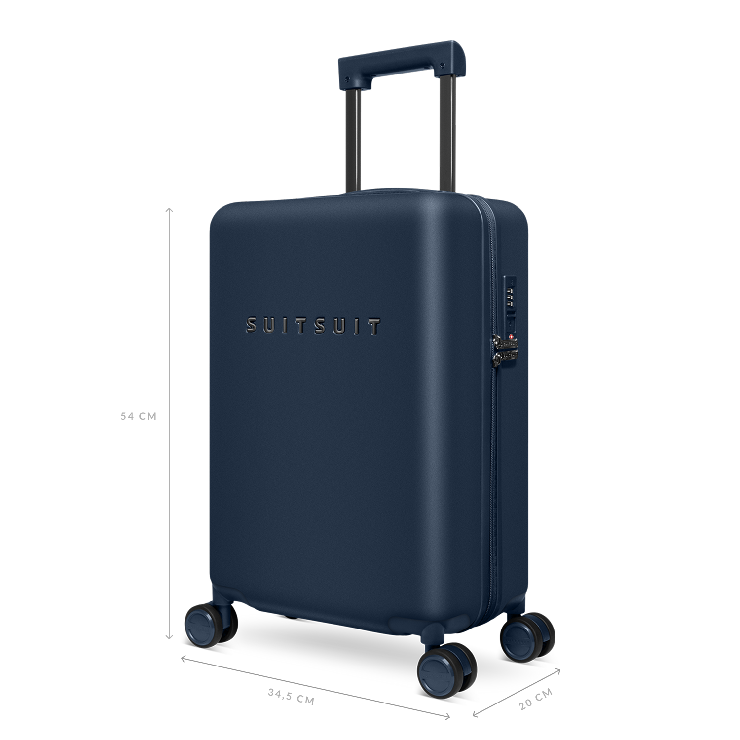Mystique - Midnight Blue - Luggage Set (55/66/76 cm)