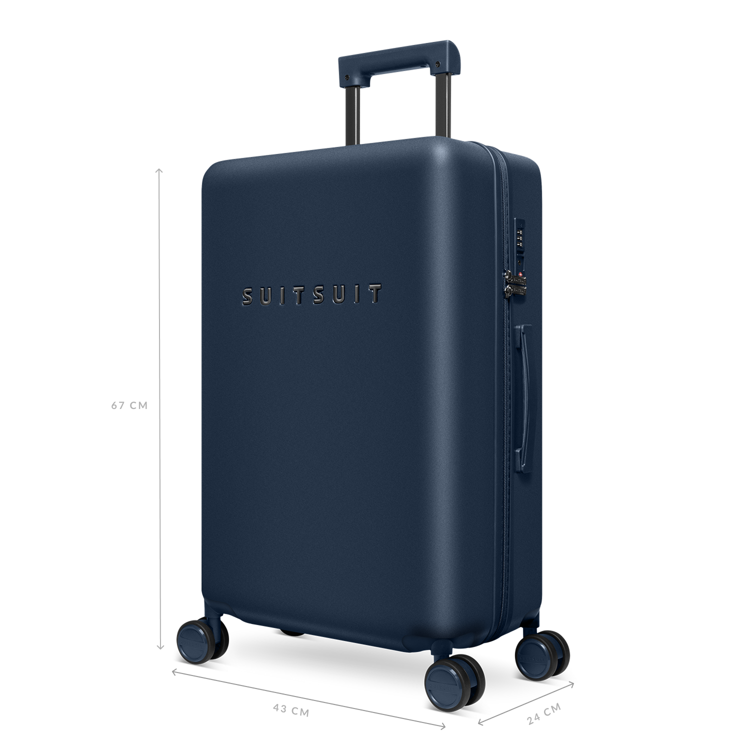 Mystique - Midnight Blue - Check-in (66 cm)