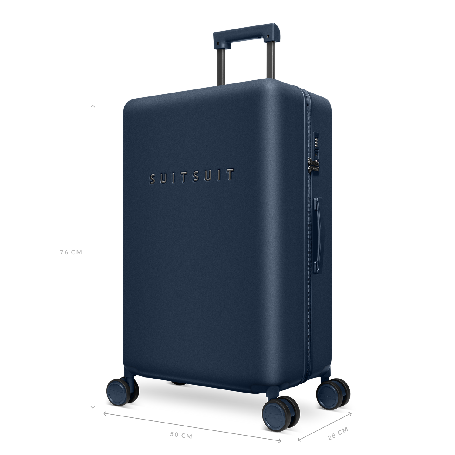 Mystique - Midnight Blue - Luggage Set (55/66/76 cm)