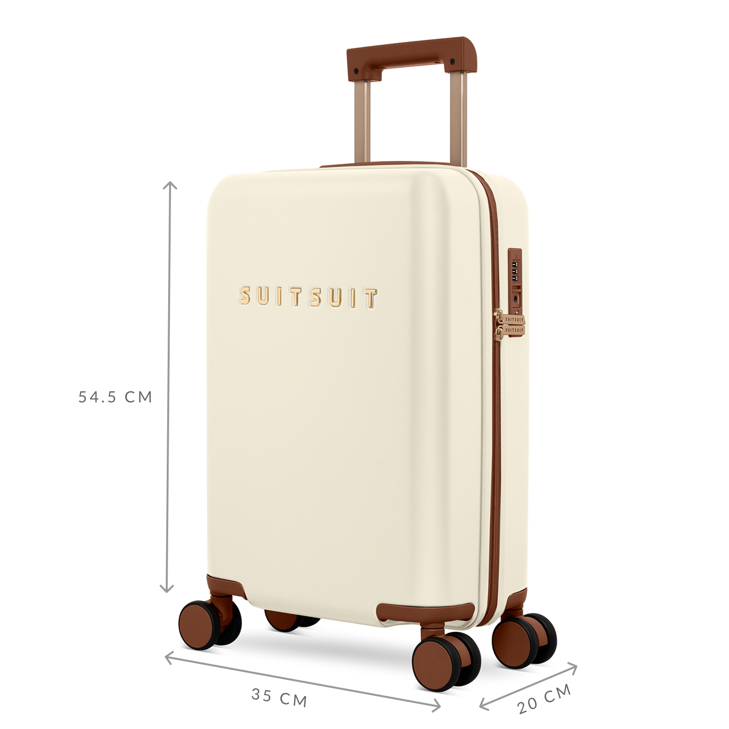 Serenity - Whisper White - Carry-on (55 cm)