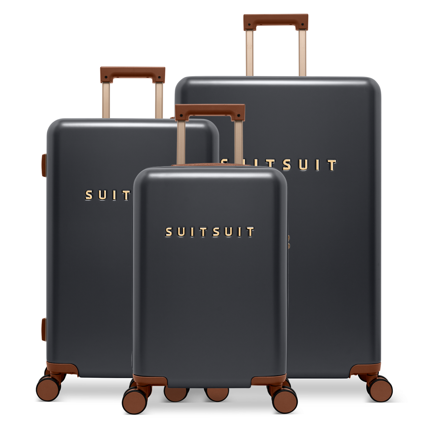 Serenity - Black Olive - Luggage Set (55/66/76 cm)