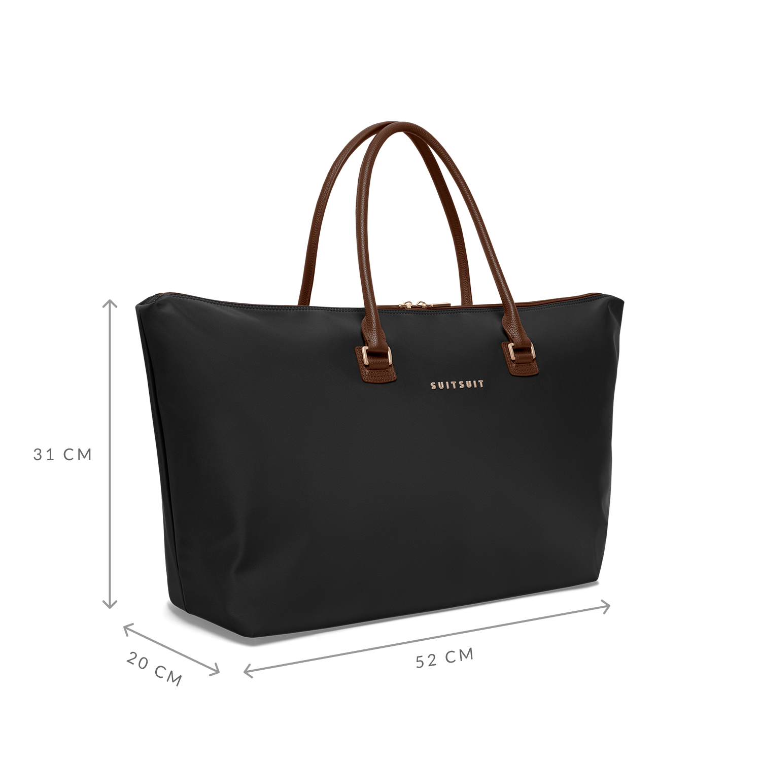 Serenity - Black Olive - Travel Tote