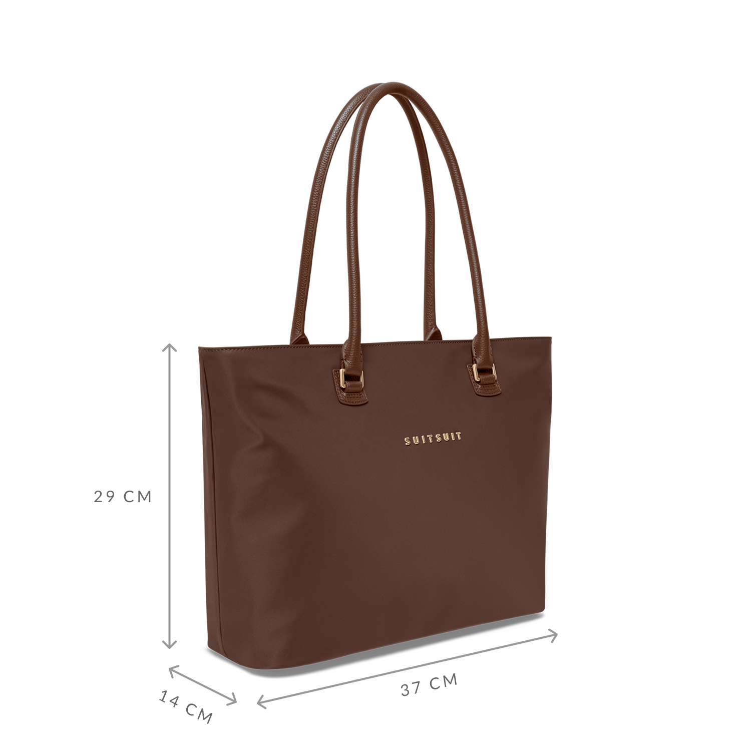 Serenity - Chocolate Brown - Daily Tote