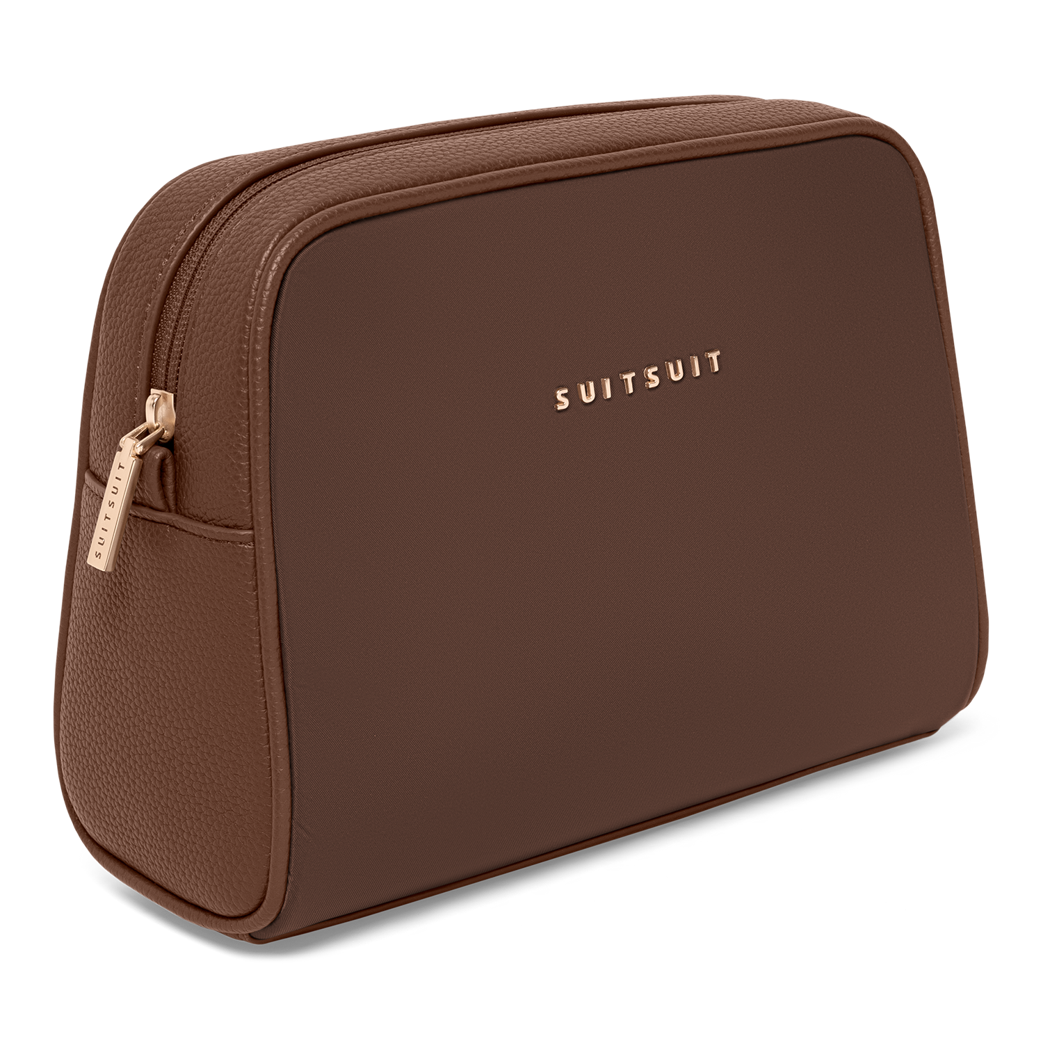 Serenity - Chocolate Brown - Toiletry Bag XL & Make-up Bag
