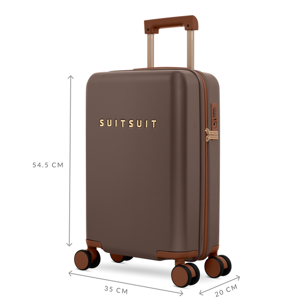 Serenity - Chocolate Brown - Carry-on (55 cm)