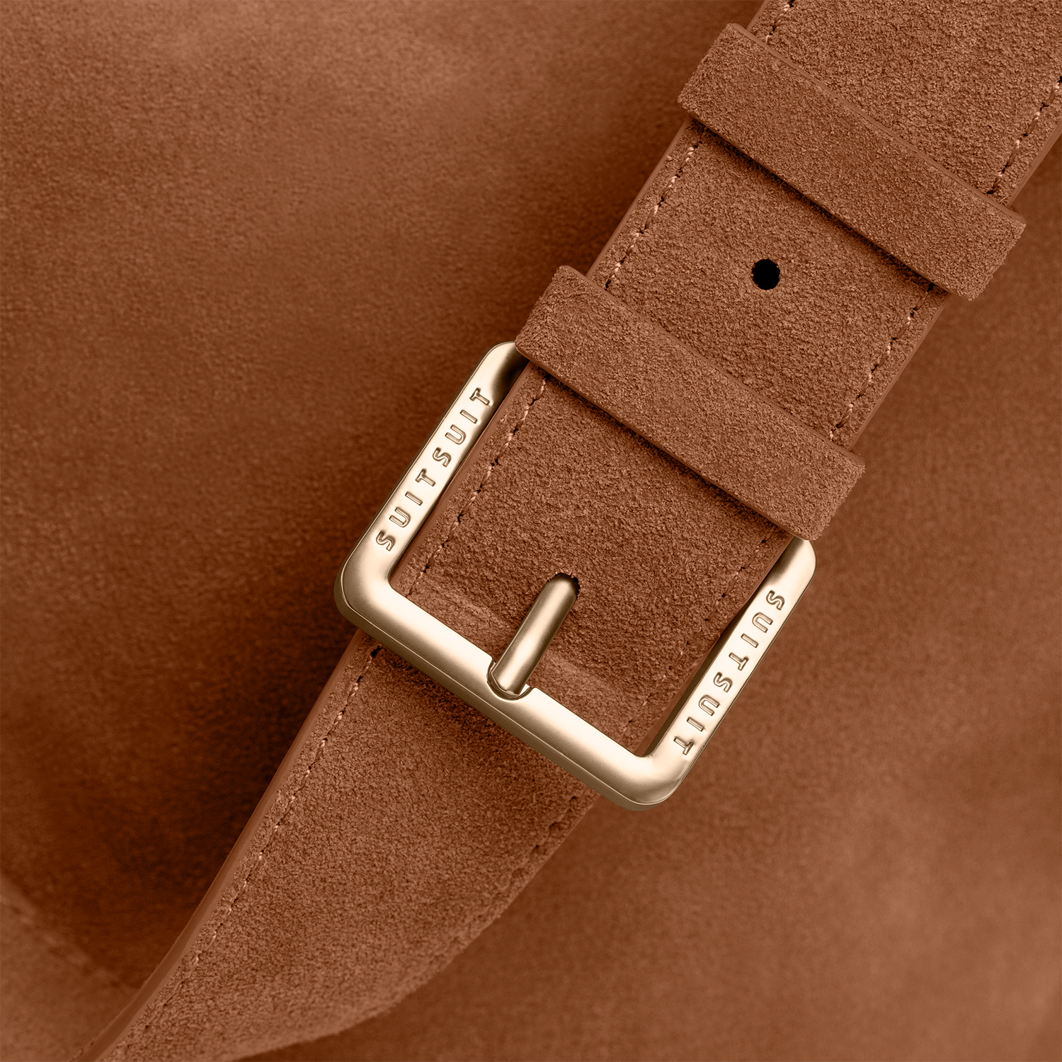Serenity - Caramel Café - Slouchy Bag (Suede)