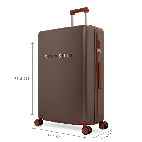 Serenity - Chocolate Brown - Check-in (76 cm)