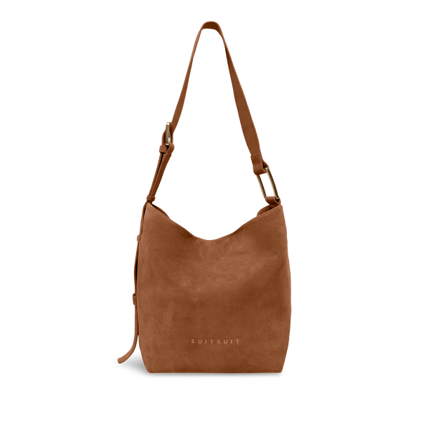 Serenity - Caramel Café - Slouchy Bag (Suede)