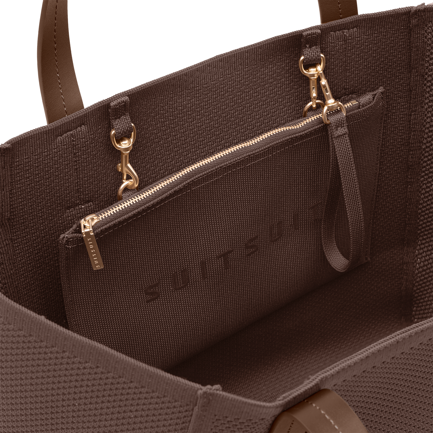 Serenity - Chocolate Brown - Flyknit Bag