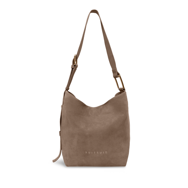 Serenity - Moon Stone - Slouchy Bag (Suede)