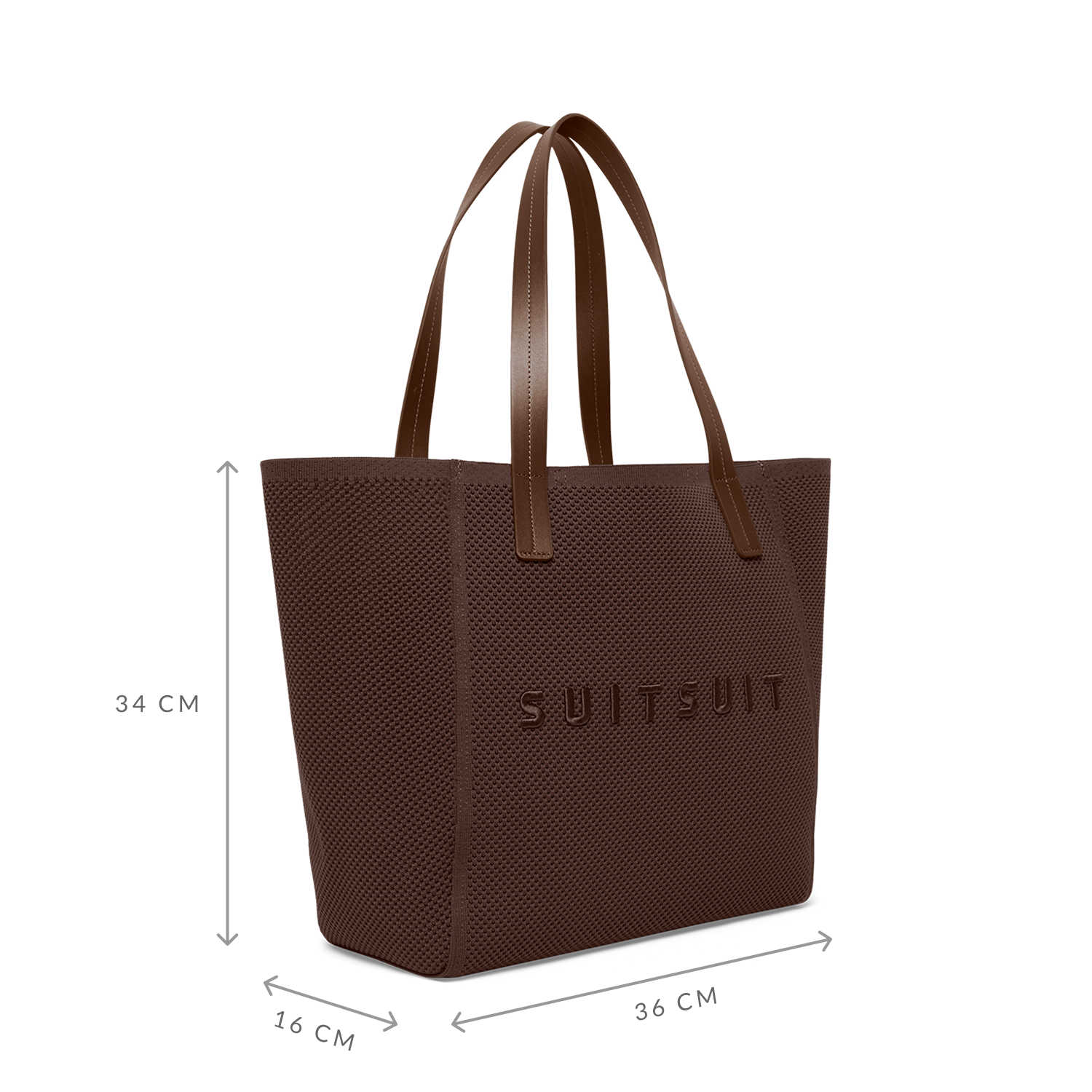 Serenity - Chocolate Brown - Flyknit Bag