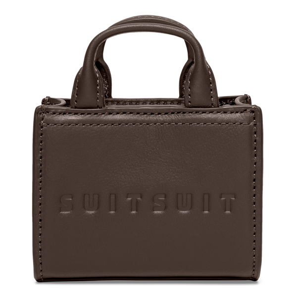 Serenity - Chocolate Brown - Micro Cross Body Bag (Smooth Leather)