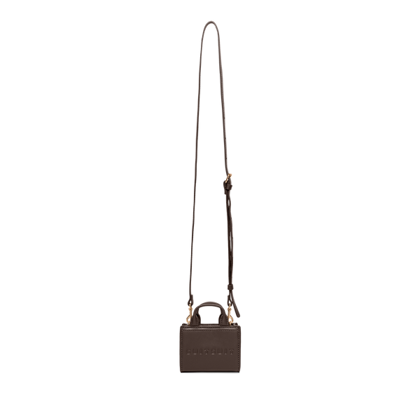 Serenity - Chocolate Brown - Micro Cross Body Bag (Smooth Leather)