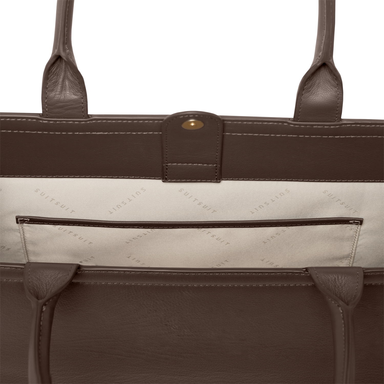 Serenity - Chocolate Brown - Shopper (Smooth Leather)
