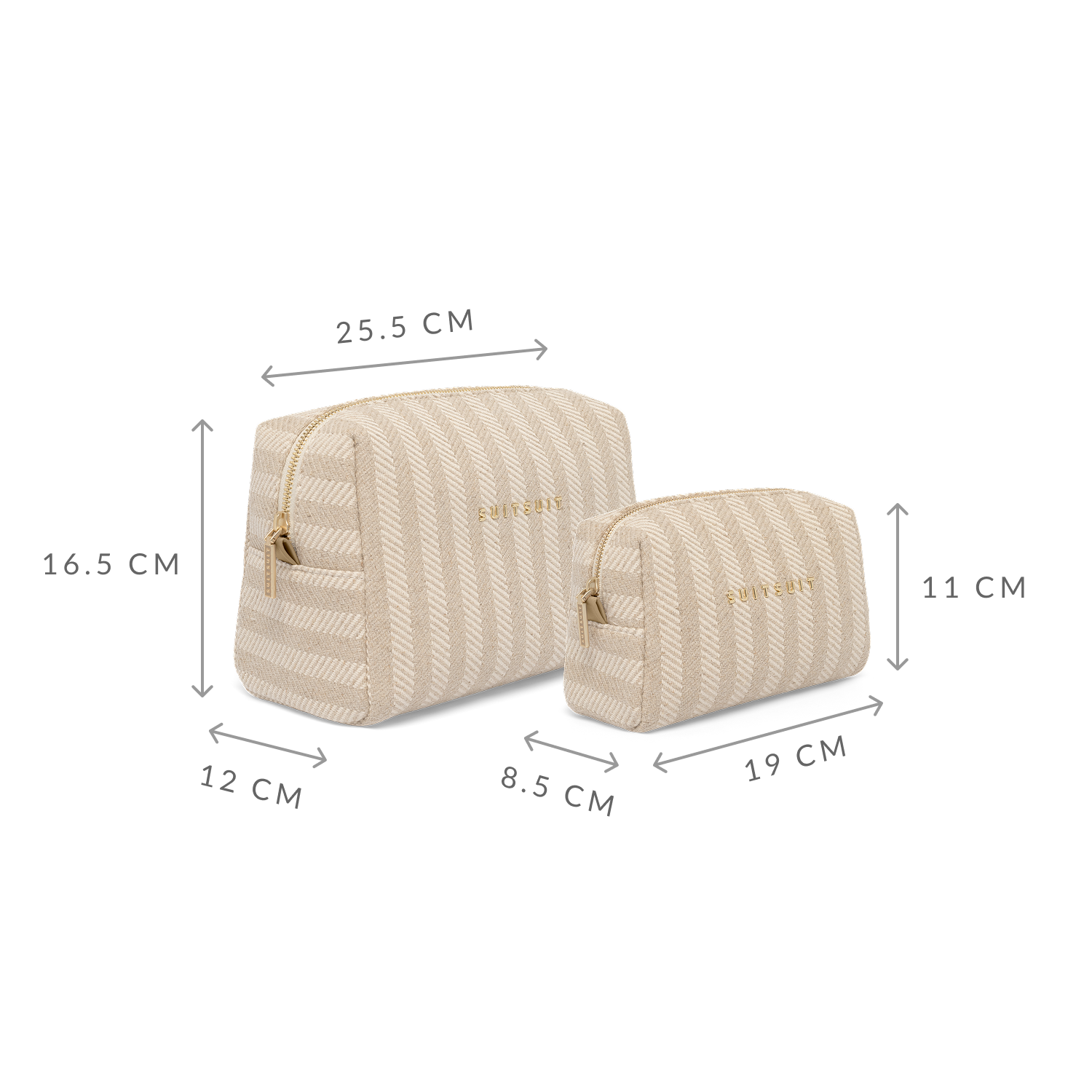 Fusion - Natural Stripes - Beauty set