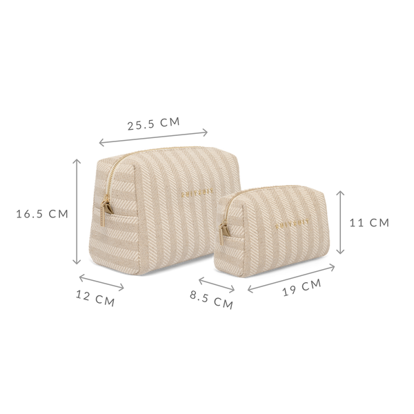 Fusion - Natural Stripes - Beauty set