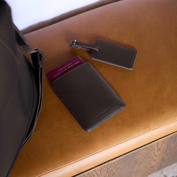 Mystique - Ground Coffee - Passport Sleeve & Luggage Tag M