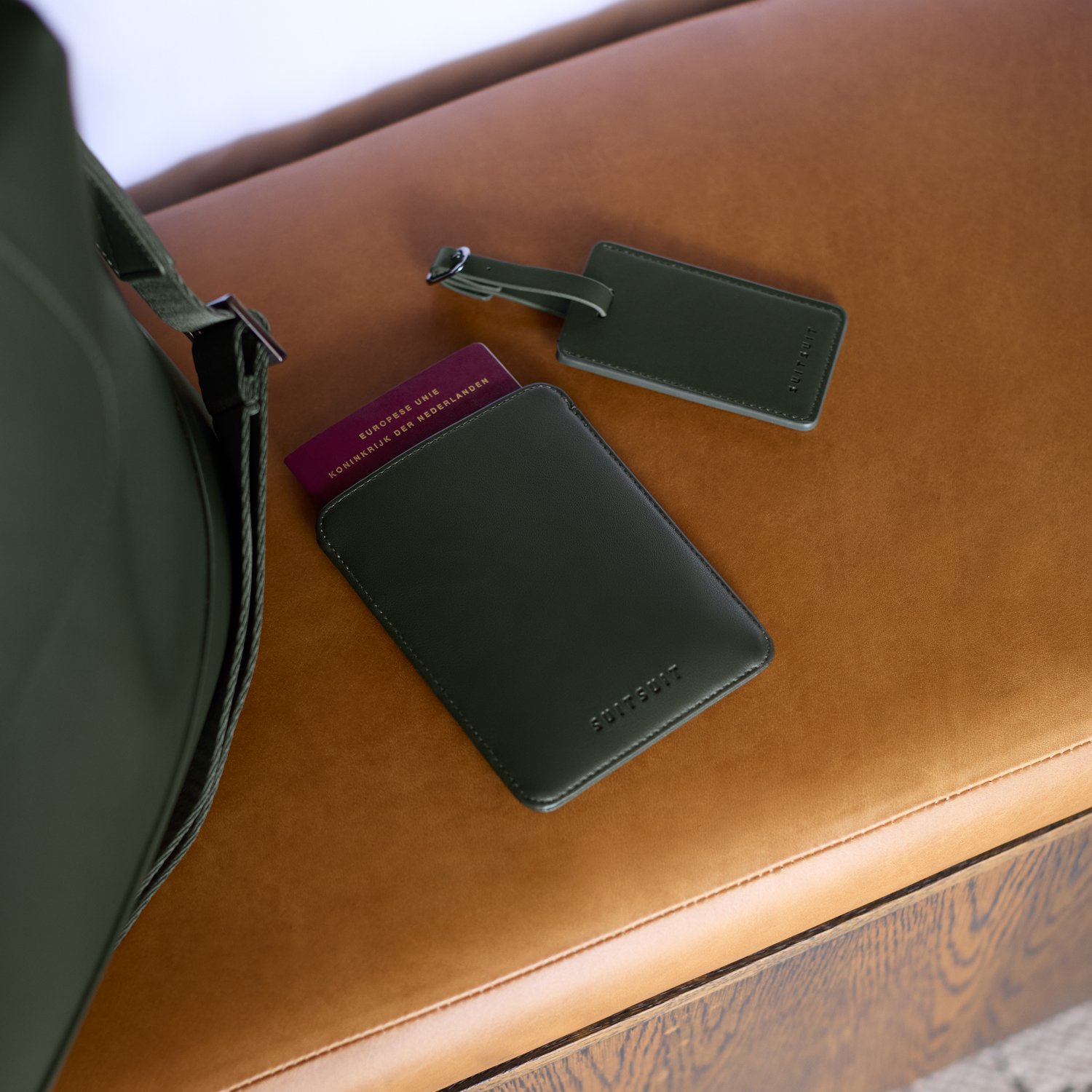 Mystique - Dark Olive - Passport Sleeve