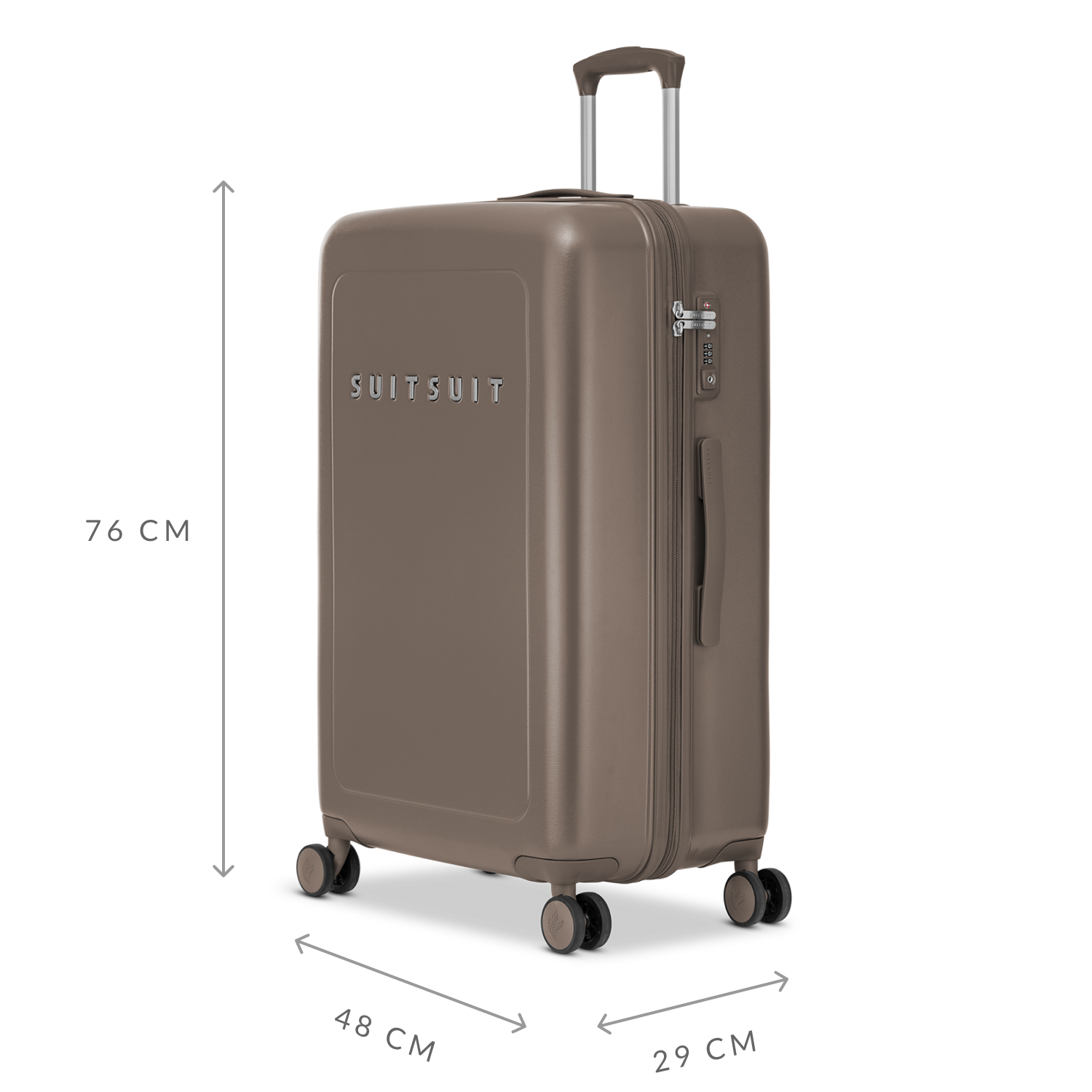 Natura - Plaza Taupe - Check-in (76 cm)