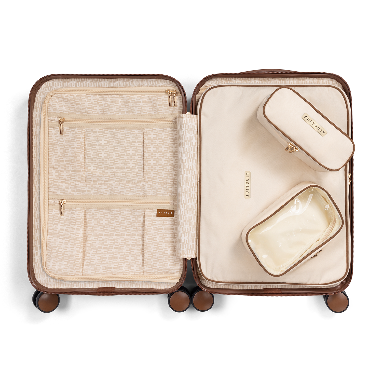 Fab Seventies - Antique White - Packing Cube Set (55 cm)
