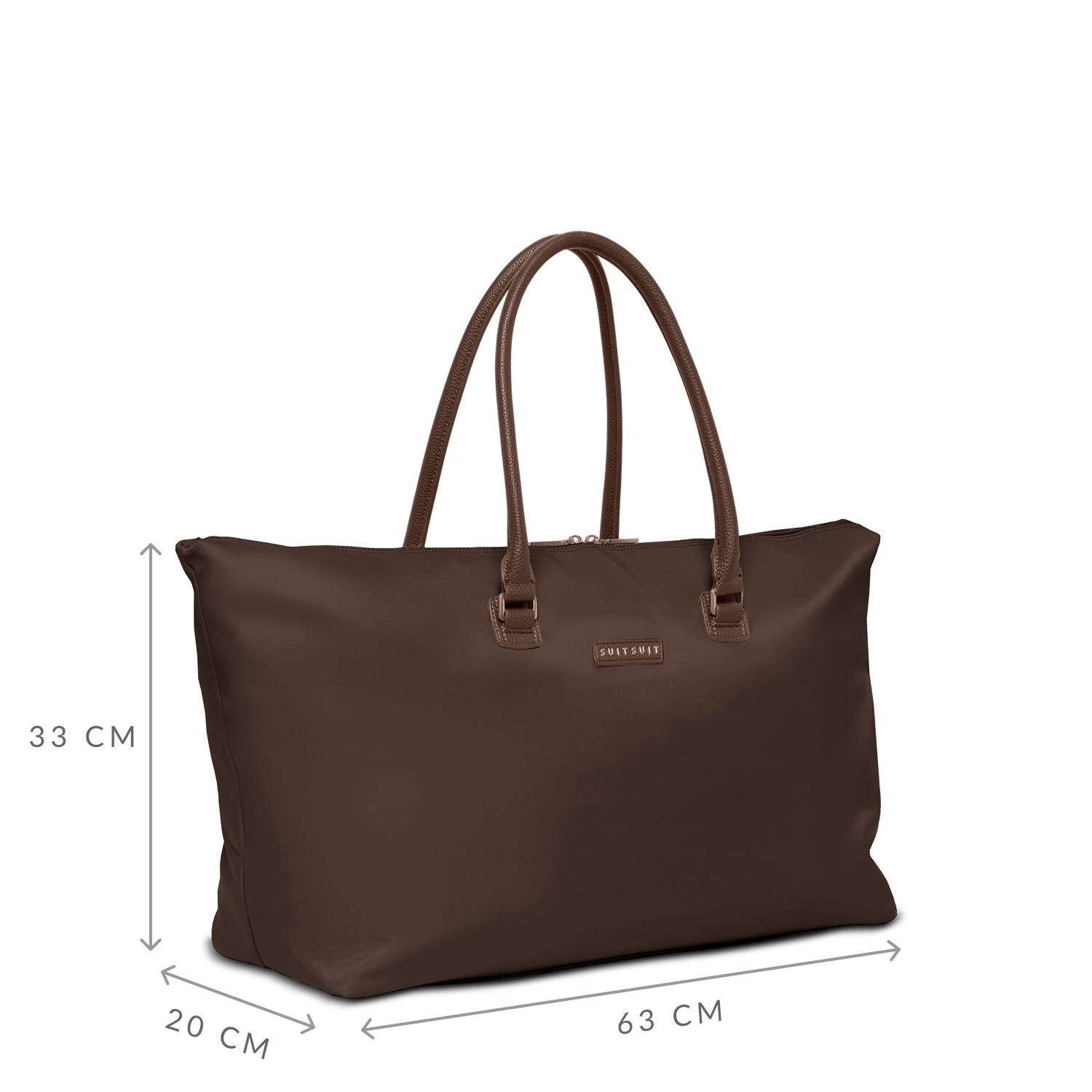 Fab Seventies - Cocoa Brown - Travel Tote