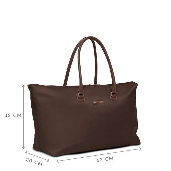 Fab Seventies - Cocoa Brown - Travel Tote