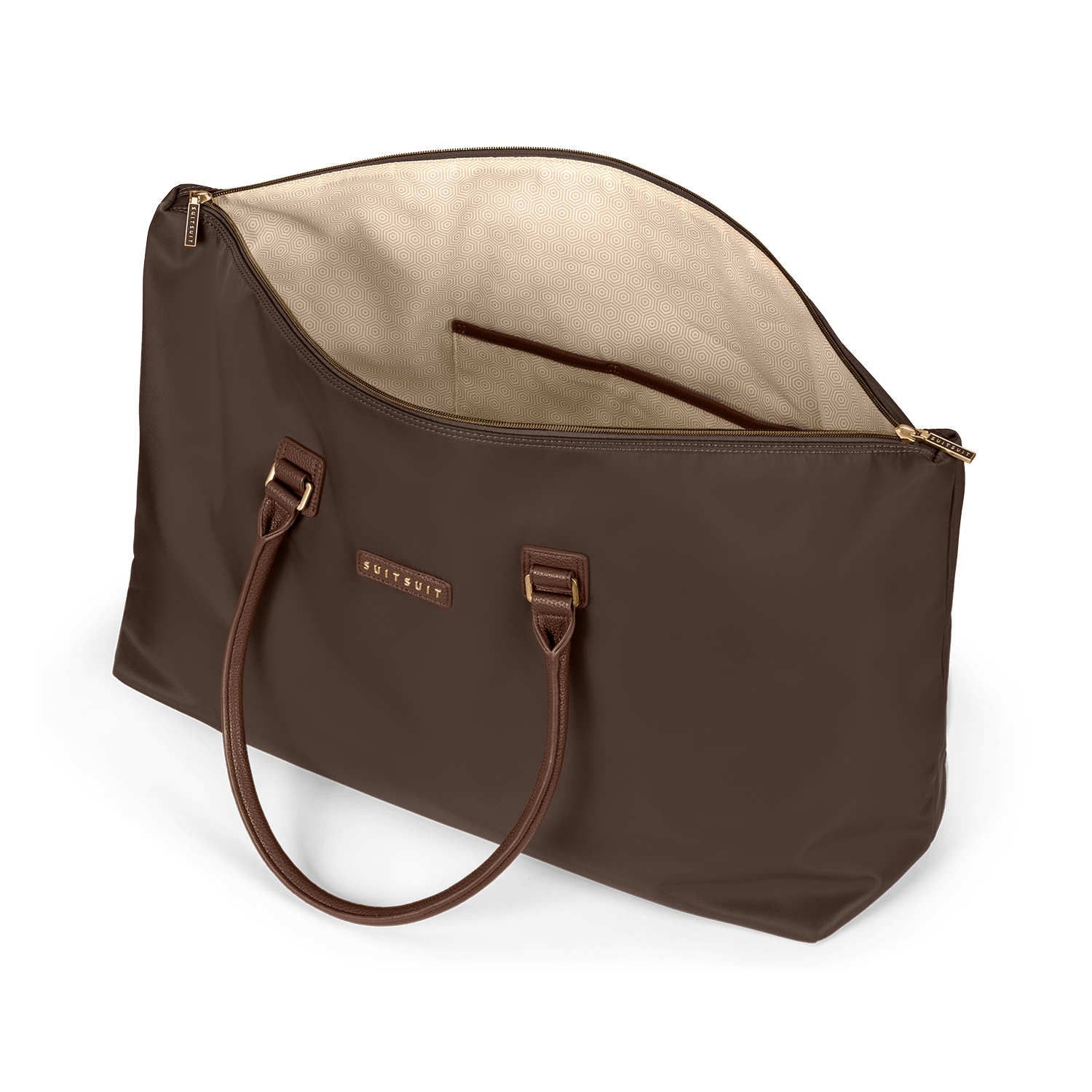 Fab Seventies - Cocoa Brown - Travel Tote