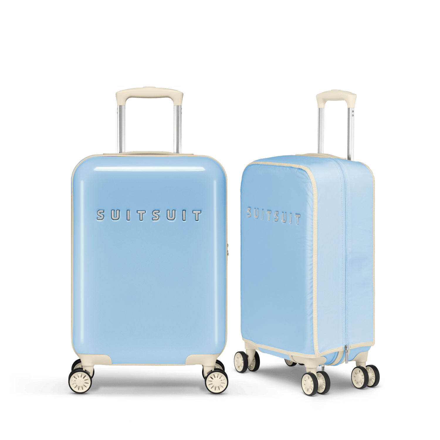 Fabulous Fifties - Chambray Blue - Carry-on (55 cm)
