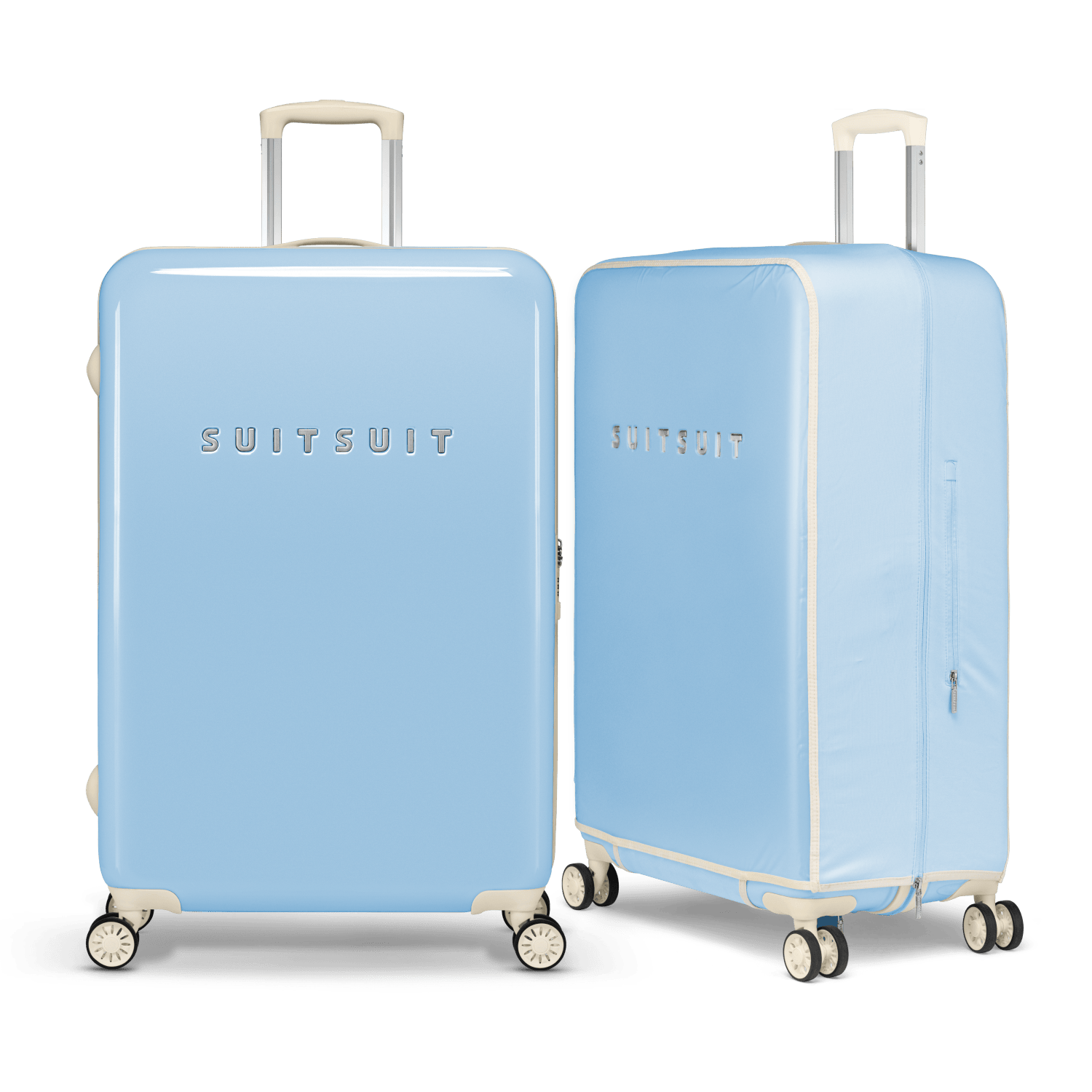 Fabulous Fifties - Chambray Blue - Check-in (76 cm)