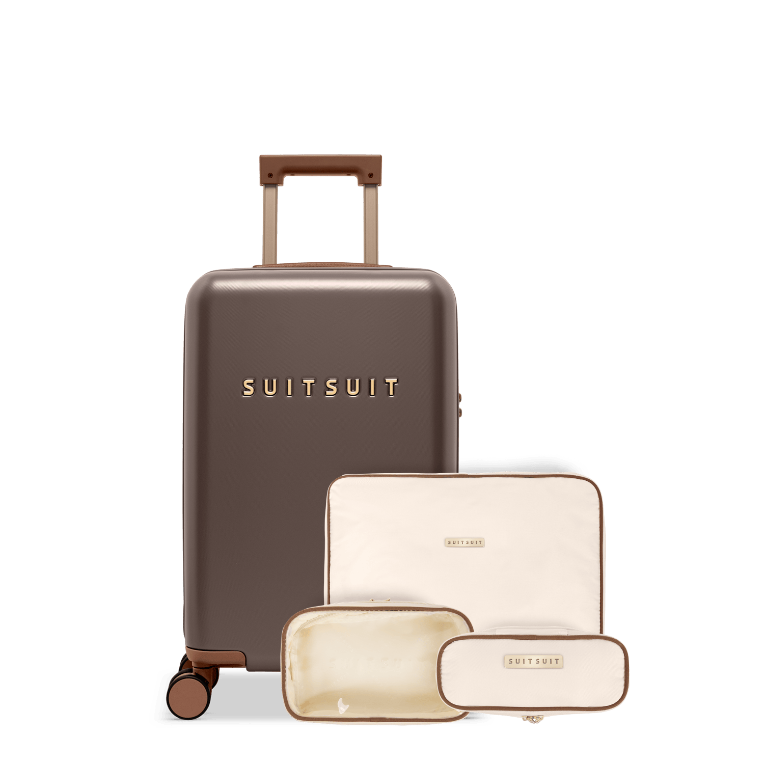 Fab Seventies Special Edition - Chocolate Brown - Perfect Packing Set (55 CM)