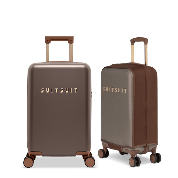 Fab Seventies Special Edition - Chocolate Brown - Safe Travels Set (55 CM)